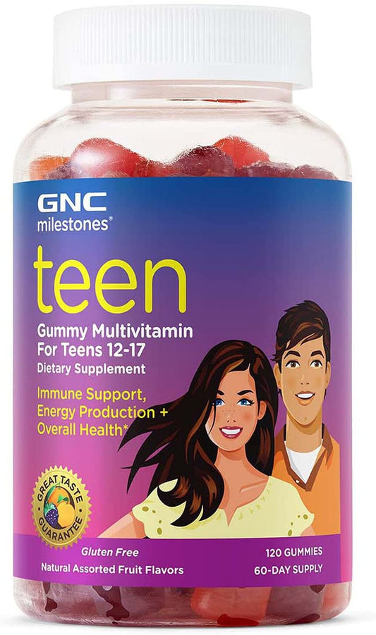 GNC 青少年软糖复合维生素 - 天然什锦水果口味