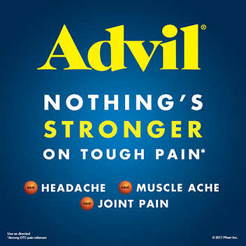 Advil 布洛芬 200 毫克，止痛药/退烧药，360 片